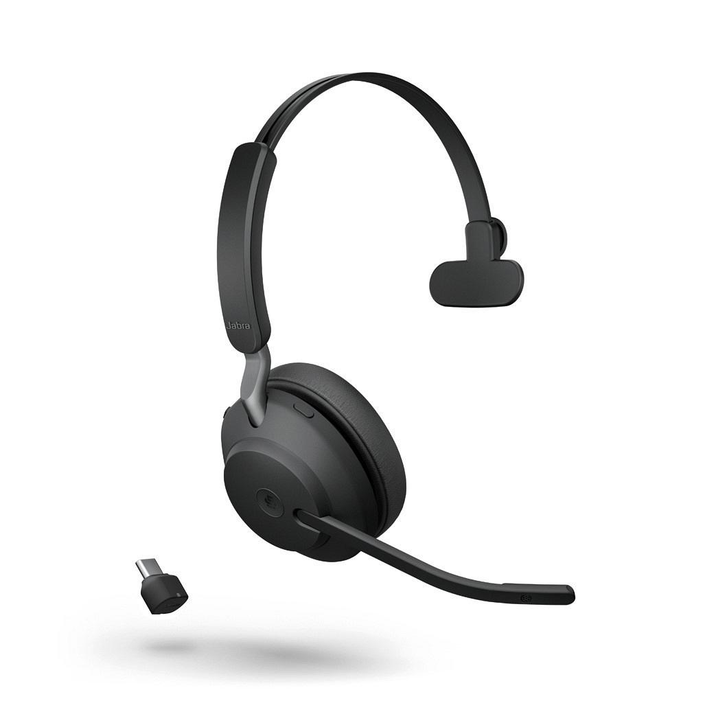 Jabra Evolve2 65 Link380c UC Mono Black, JA-26599889899 | Headsets.nl