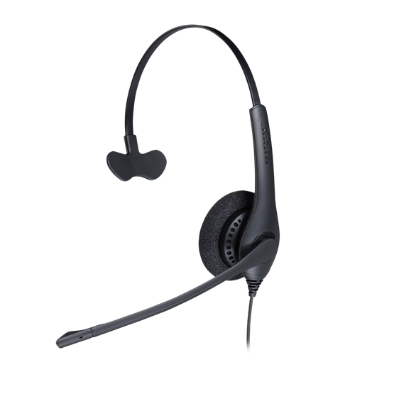 GN-1513-0154 De Jabra BIZ 1500 is een betaalbare professionele enkeloors bedrade headset, gebouwd om de hele dag comfortabel gedragen te worden.