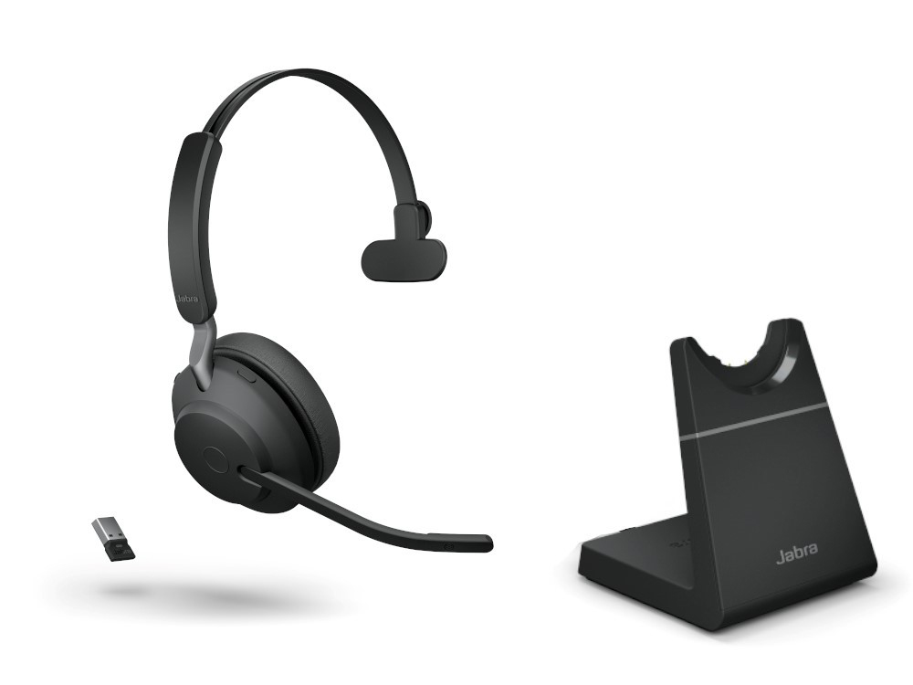 Jabra Evolve2 65 Link380a UC Mono Stand