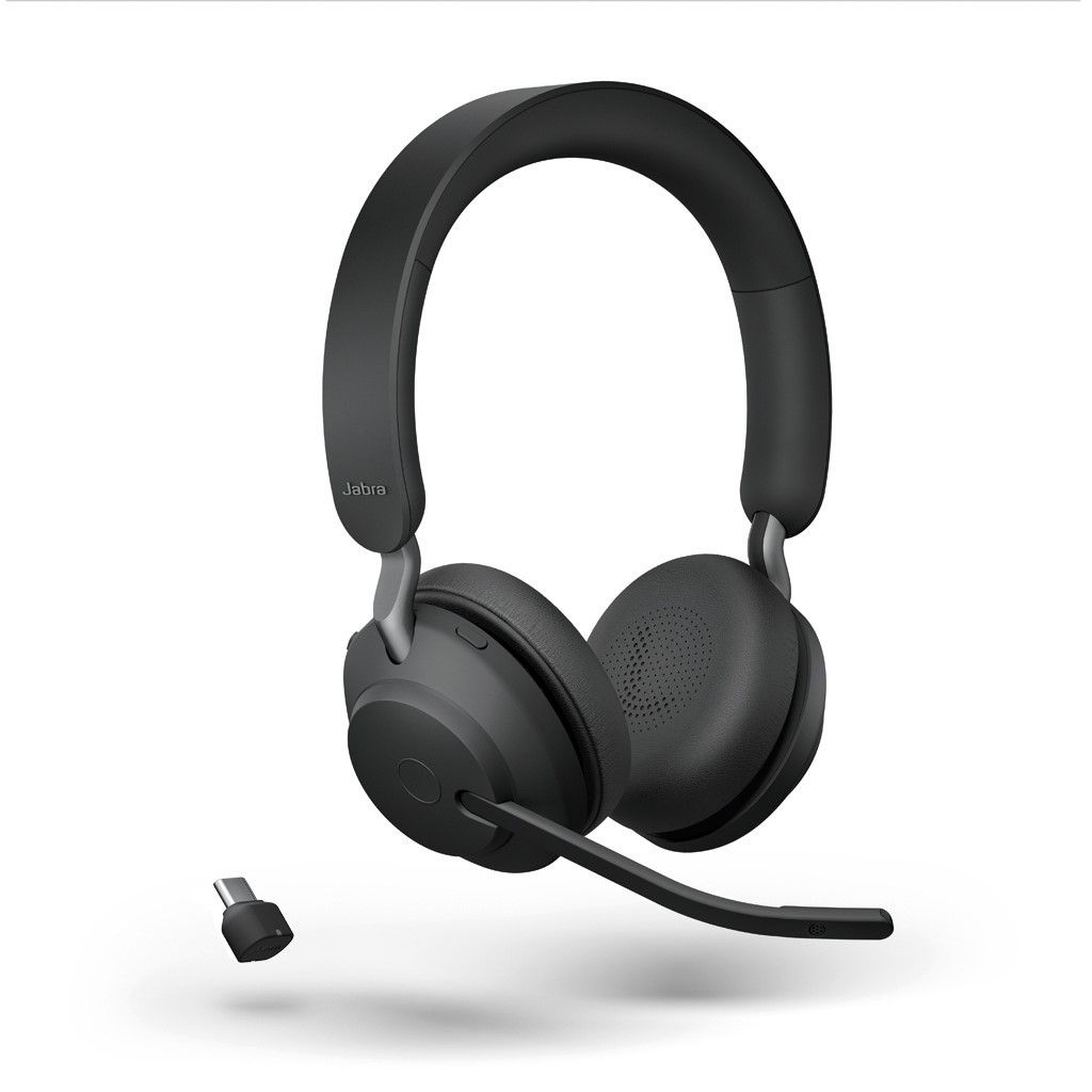 Jabra Evolve2 65 Link380c MS Stereo Zwart