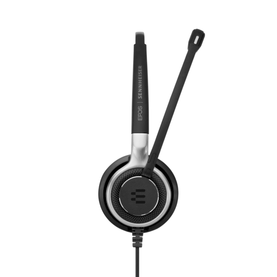 SE-507256 Comfortabele stereo headset met 3,5mm jack aansluiting en Noise Cancelling. Ontworpen voor intensief gebruik.
