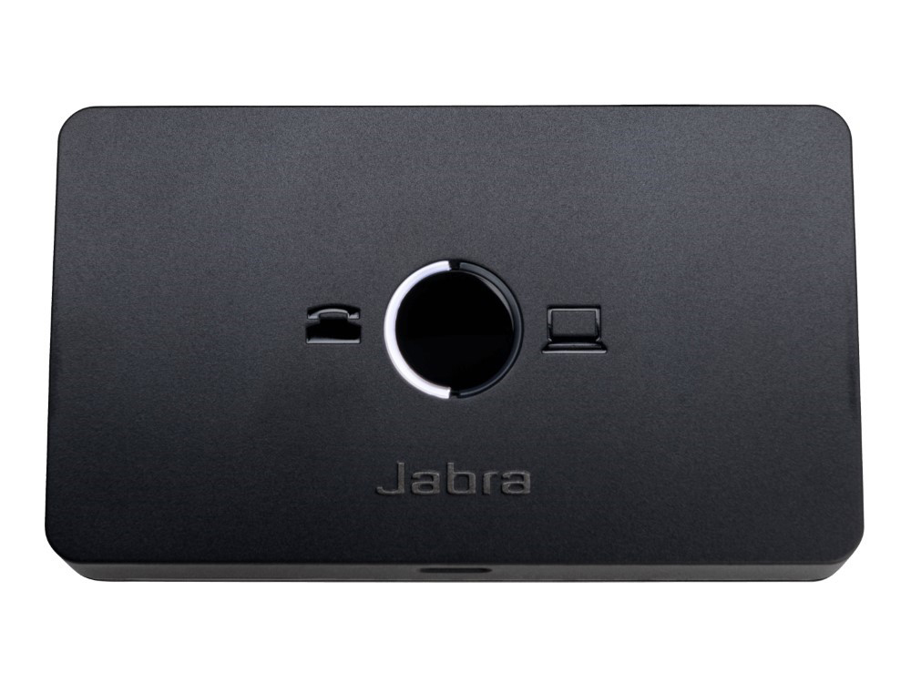 JA-1950-79 Werk productiever met de Jabra Link 950; een adapter waarmee u uw USB-headset tegelijkertijd verbindt met uw bureautelefoon en softphone (pc).