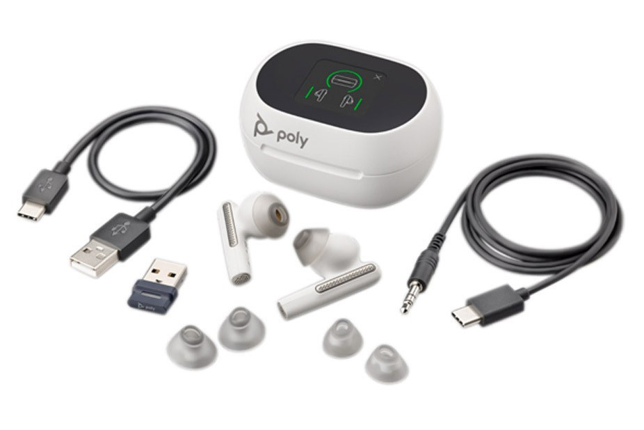 Poly Voyager Free+ 60 MS Wit USB-A