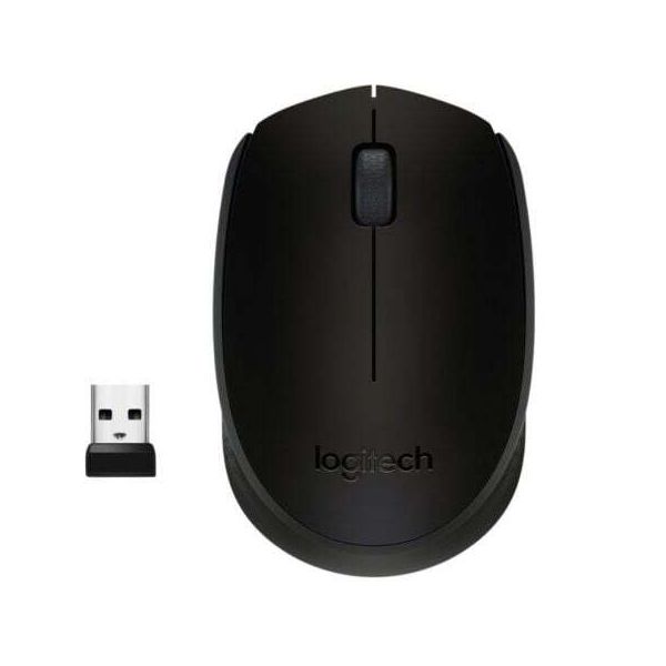 LO-910-004798 Betaalbare draadloze muis met 2.4GHz verbinding, nauwkeurige tracking en tot 12 maanden batterijduur. Eenvoudig en efficiënt.