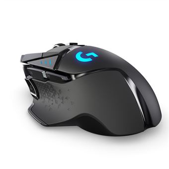 LO-910-005568 Draadloze gamingmuis met LIGHTSPEED-technologie, HERO 25K sensor, RGB-verlichting en 11 programmeerbare knoppen.