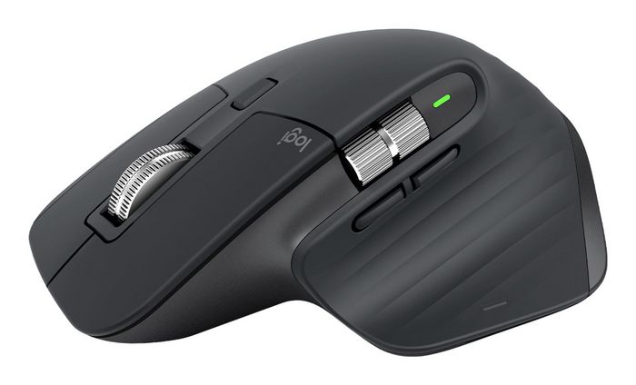 LO-910-006559 Precieze draadloze muis met stille klikken, MagSpeed-scrollen en 8.000 DPI sensor. Perfect voor geavanceerde workflows.