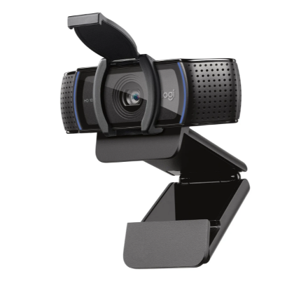 LO-960-001252 Full HD webcam met privacyschuifje, dubbele microfoons en haarscherp 1080p beeld. Perfect voor professioneel gebruik.